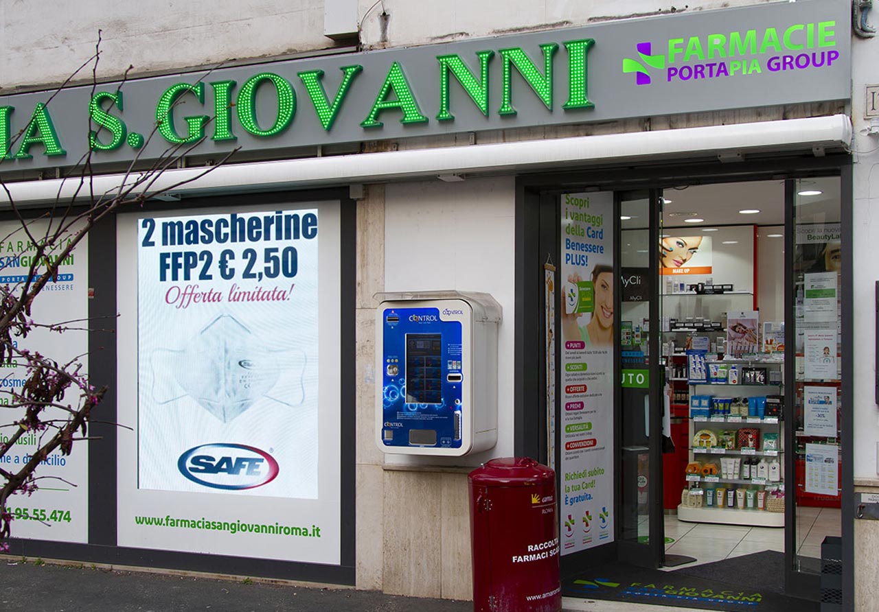 Roma, Farmacia San Giovanni Porta Pia Group