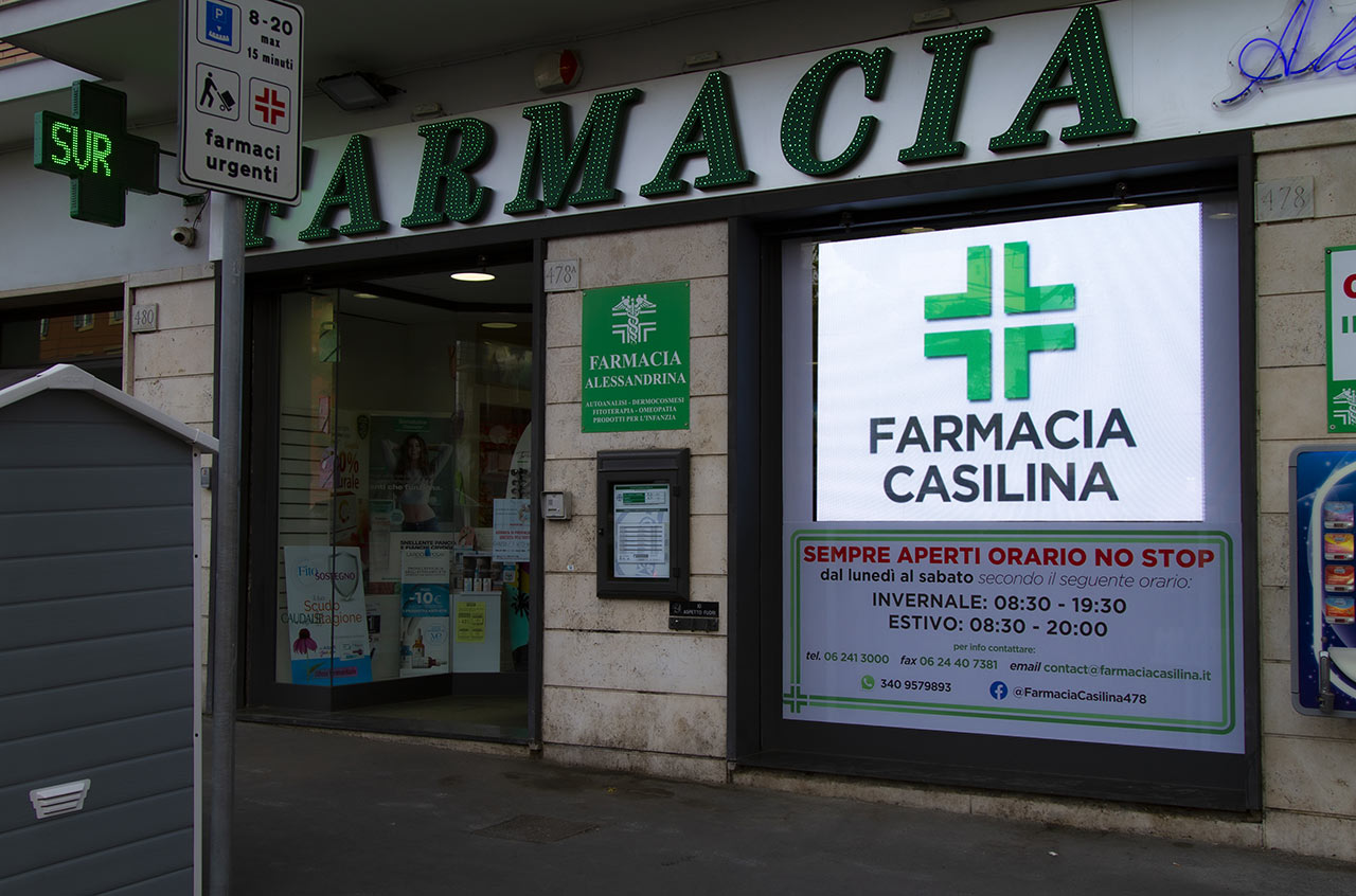 Roma, Gruppo Farzedi - Farmacia Casilina